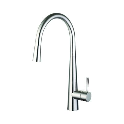 Modern pull down sink mixer