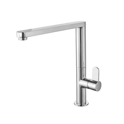 Single lever sink faucet